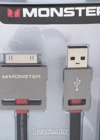 MONSTER iPod iPhone iPad Hızlı Şarj Kablosu - Görsel 3