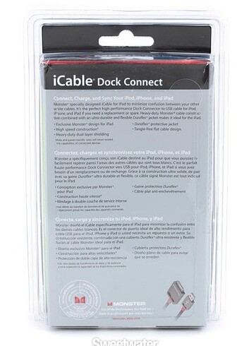 MONSTER iPod iPhone iPad Hızlı Şarj Kablosu - Görsel 4