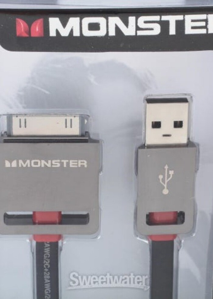 MONSTER iPod iPhone iPad Hızlı Şarj Kablosu - Görsel 3