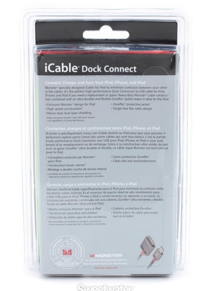 MONSTER iPod iPhone iPad Hızlı Şarj Kablosu - Görsel 4