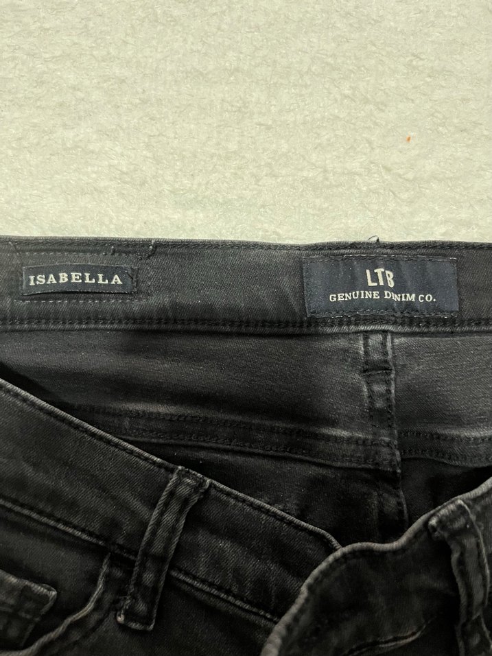 Siyah-gri Skinny jean - Görsel 2