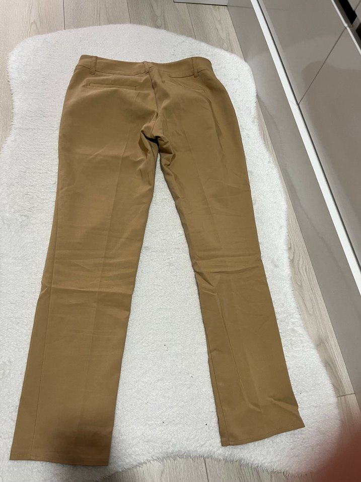 Bej Kadın Kumaş Pantolon - Görsel 3