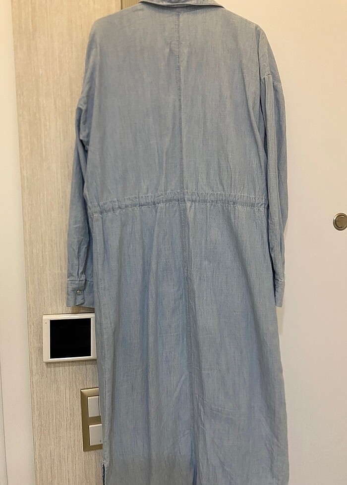 Etiketi kesik mango elbise - Görsel 5