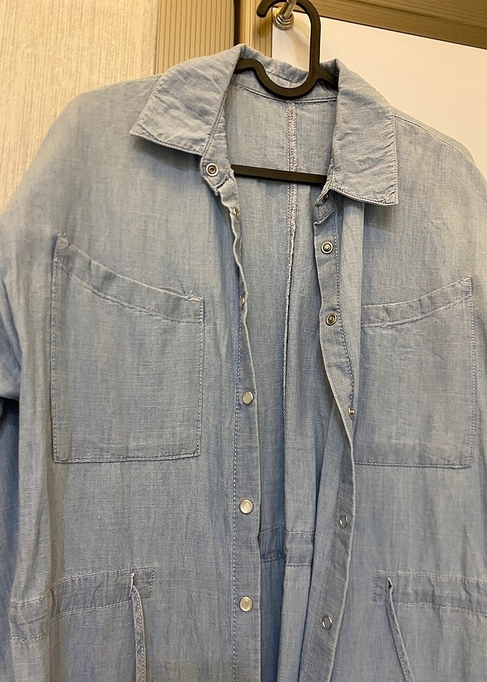 Etiketi kesik mango elbise - Görsel 4