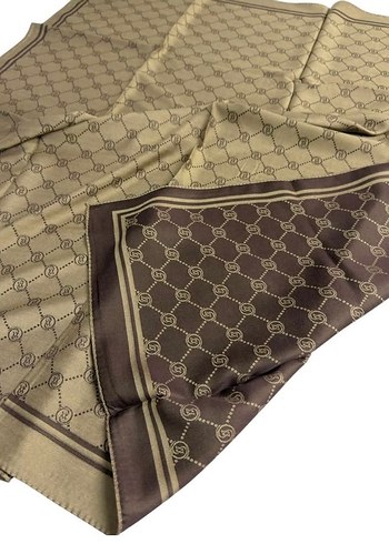 Kadın Çok Renkli Örgü Desenli Fular - Görsel 2