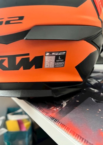 LS2 KTM Exploerer L beden Motosiklet Kaskı - Görsel 5