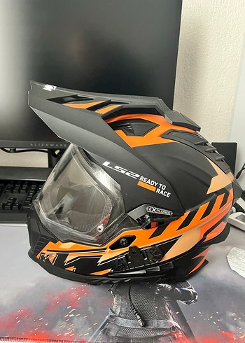 LS2 KTM Exploerer L beden Motosiklet Kaskı - Görsel 3