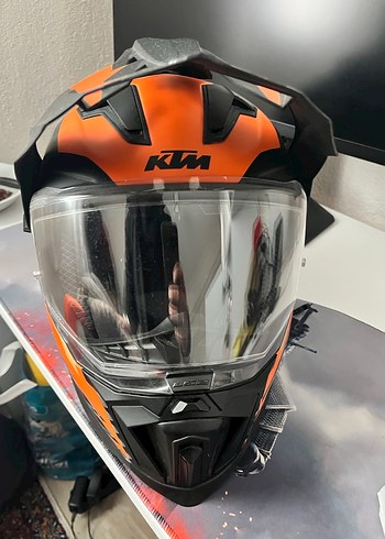 LS2 KTM Exploerer L beden Motosiklet Kaskı - Görsel 2