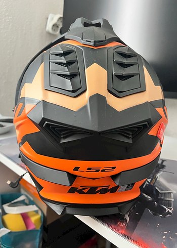 LS2 KTM Exploerer L beden Motosiklet Kaskı - Görsel 4