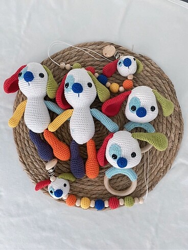 Amigurumi Köpek Set