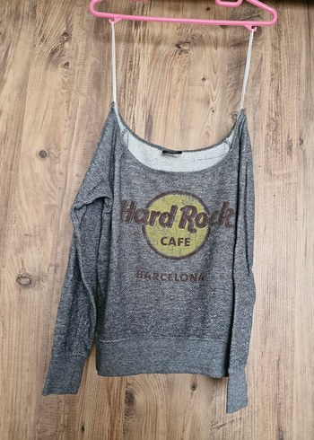 Hard Rock Cafe Gri Kadın Sweatshirt