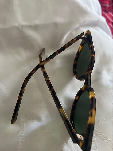 Beden Cat eye leopar çerçeveli kemik gözlük