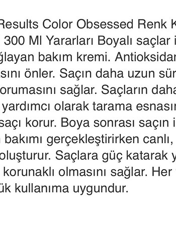 Diğer Matrix Total Results Color Obsessed Saç Kremi