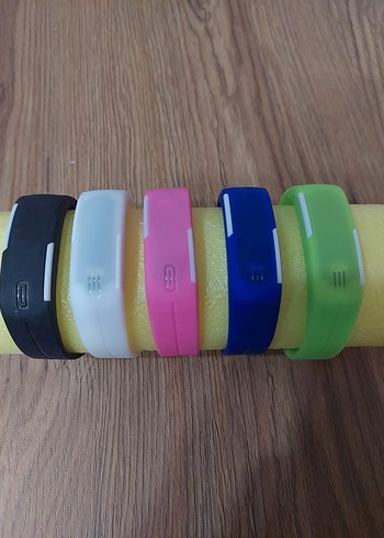 Renkli Mavi Akıllı Bileklik - Görsel 5