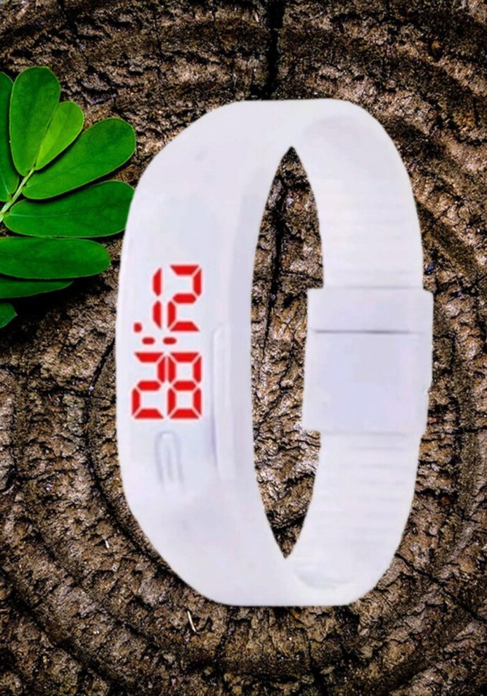 beyaz spor kol saati - Görsel 2