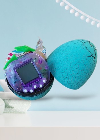 mor rengi Dinozor Yumurtası ve Elektronik Oyuncak - Görsel 2