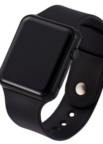 Siyah Dijital Ekranlı kol Saat - Görsel 4