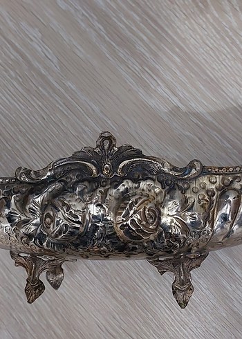 gümüş kaplama masa üstü obje - Görsel 6