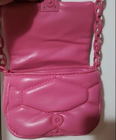 Zara Zara Mini Fuşya Pembe Çanta