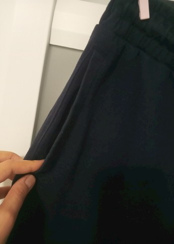 Lacivert Kemerli Erkek Eşofman Altı - Görsel 3