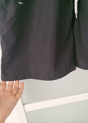 Nike Siyah Rahat Kesim Mini Şort - Görsel 5