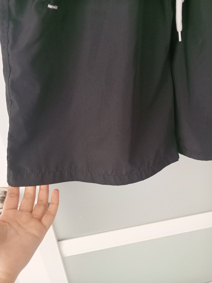 Nike Siyah Rahat Kesim Mini Şort - Görsel 5