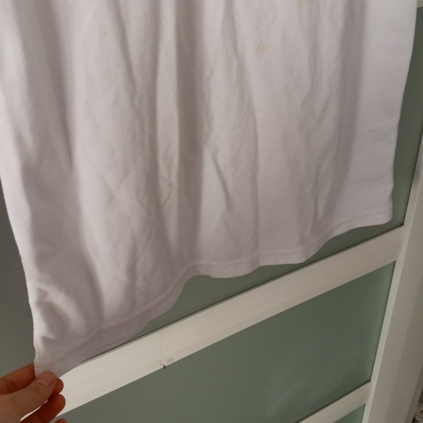 Erkek Beyaz Kısa Kollu Polo Tişört - Görsel 5