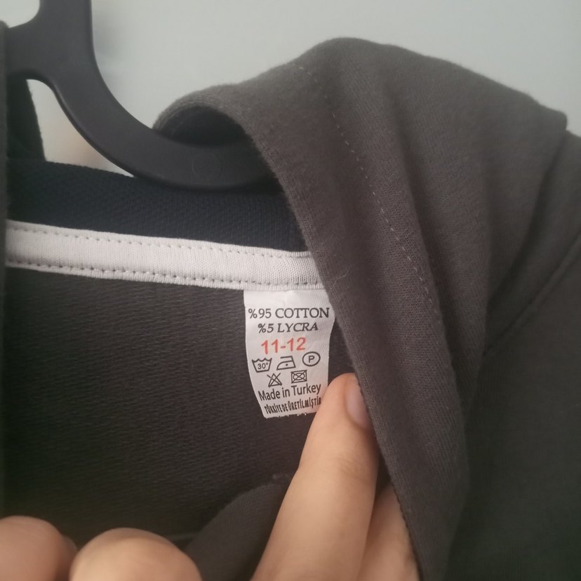 Erkek Çocuk Gri Baskılı Sweatshirt - Görsel 5