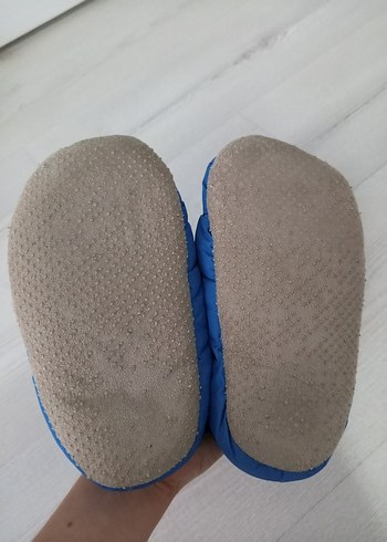 Erkek Çocuk Mavi Sıcak Ev Terliği - Görsel 4