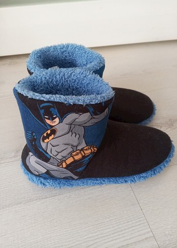 Erkek Çocuk Mavi Sıcak Ev Terliği - Görsel 2