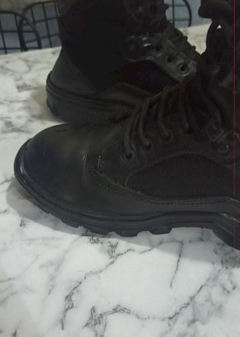 Diğer Siyah Tokalı Erkek Goth Botları (polis botu Özkan marka)