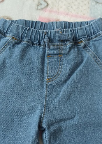 5 Yaş Beden Erkek Çocuk Mavi Denim Pantolon