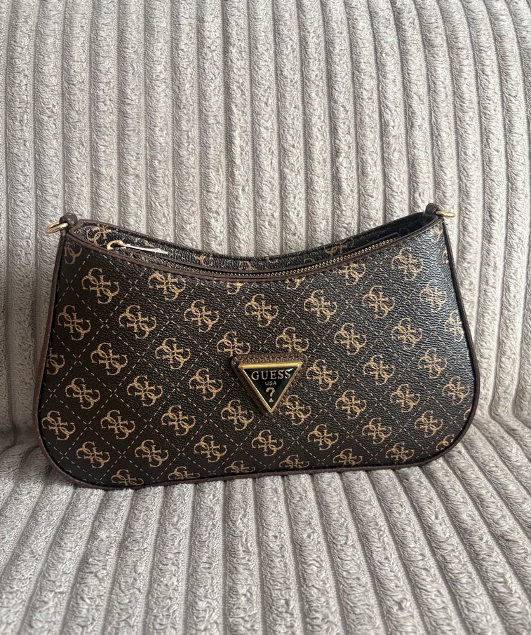 Guess Kahverengi Deri Kadın Çanta - Görsel 2