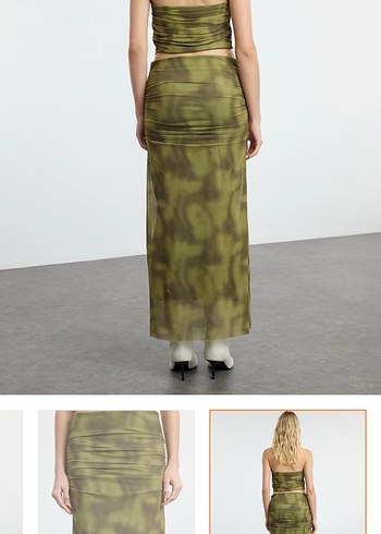 Hafif Bağlama Desenli alt üst takım - Görsel 2