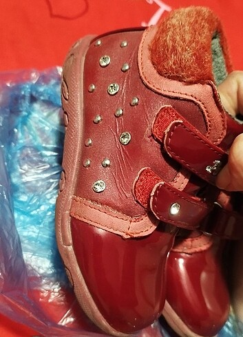 24 Beden bordo Renk Kız botlar