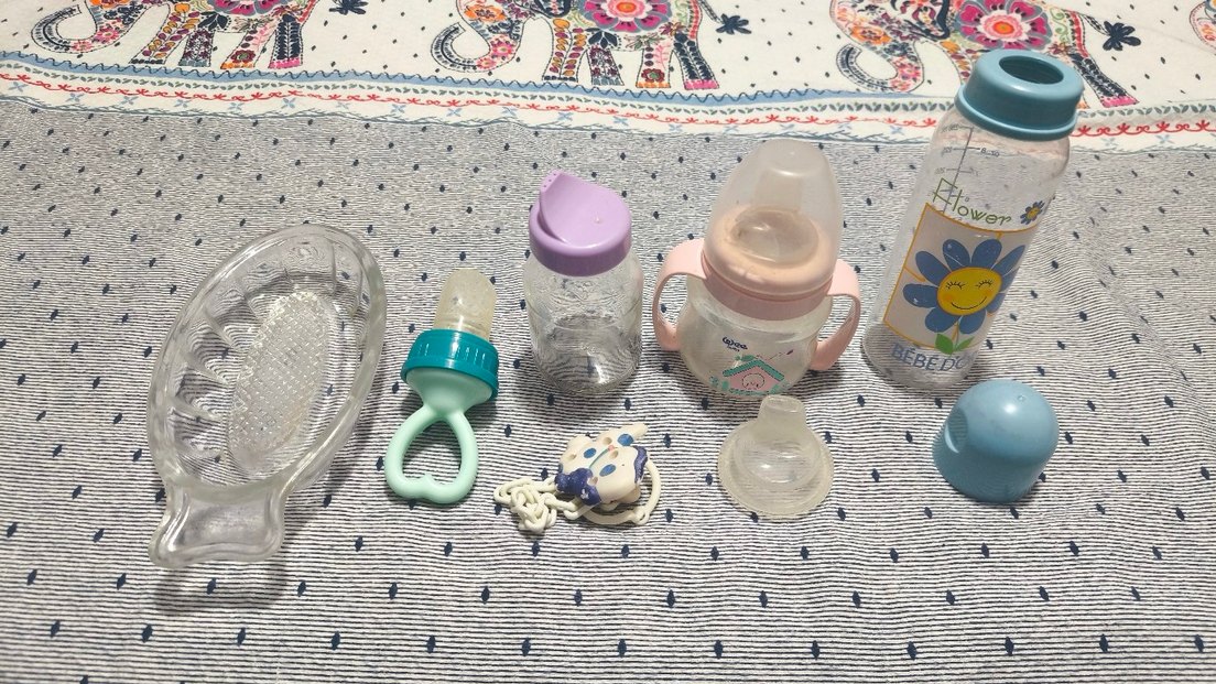 Bebek Biberonu ve cam rende - Görsel 2