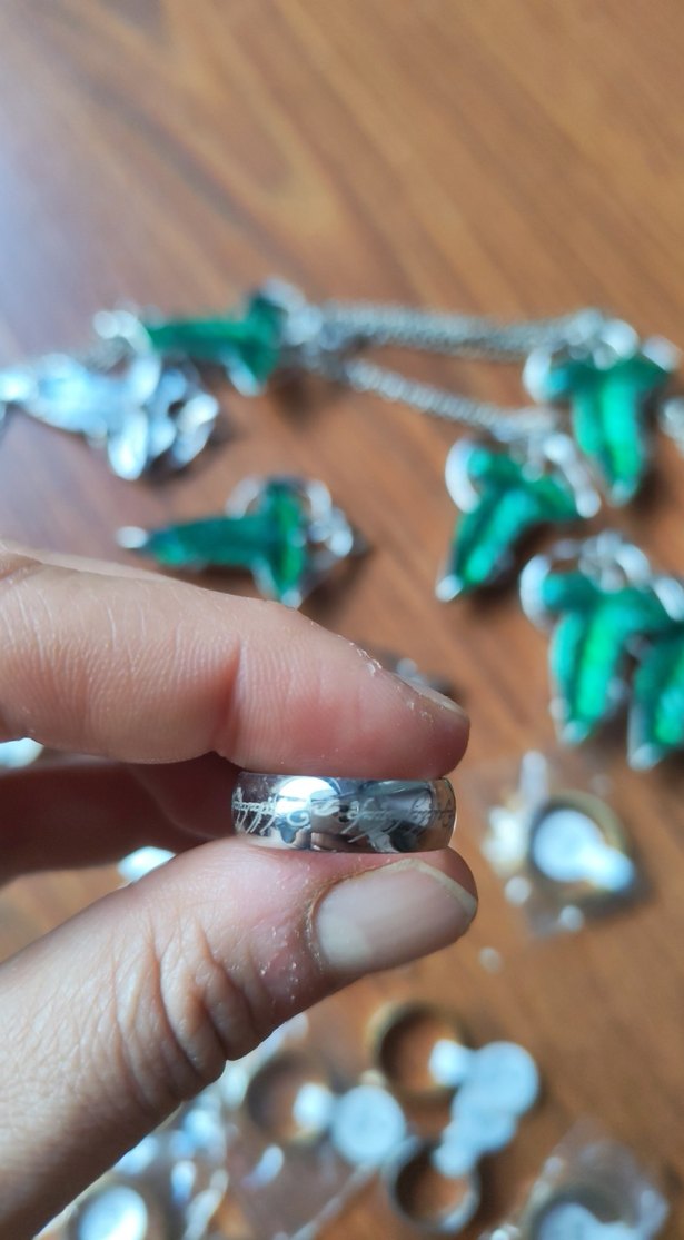 yüzüklerin efendisi Takı Seti - Görsel 5