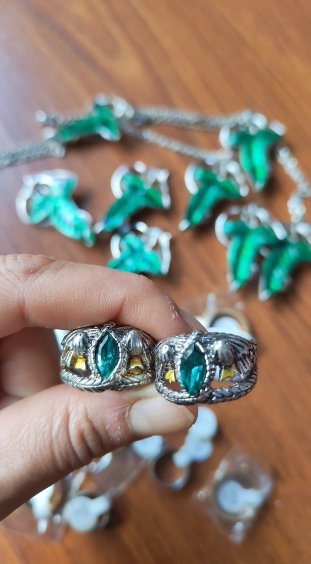 yüzüklerin efendisi Takı Seti - Görsel 2