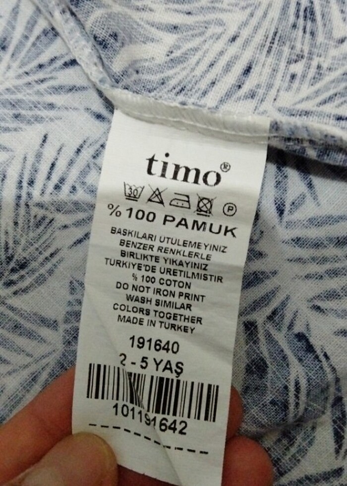 Erkek çocuk gömlek  - Görsel 2