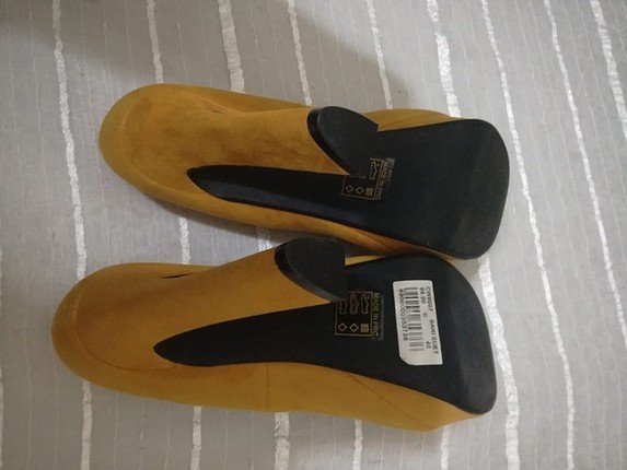40 Beden sarı Renk canzone orjinal kodlu platform topuklu ayakkabı ????