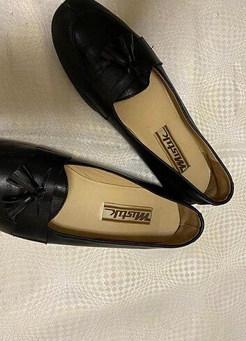 35 Beden siyah Renk #Ayakkabı #Loafer #Hakiki #Deri #Siyah #Mıstık 