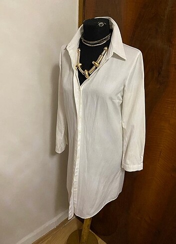 38 Beden beyaz Renk #Tunik #Gömlek #Allday #Beyaz #38