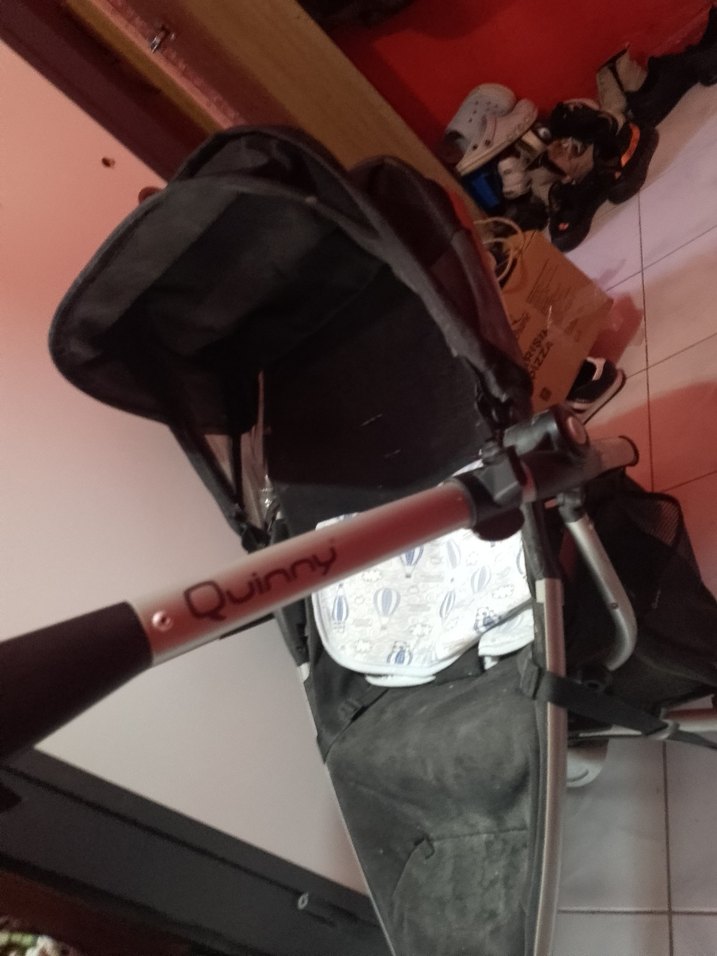 siyah Bebek Arabası, Katlanabilir - Görsel 3