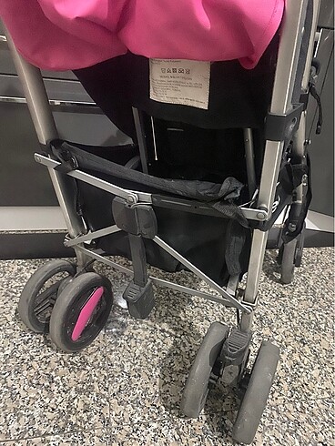 9- 18 kg Beden pembe Renk Wei-B baston bebek arabası
