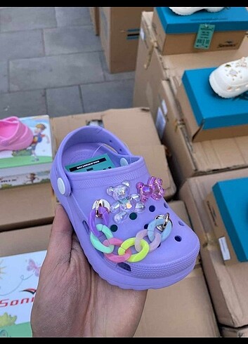 26 Beden çeşitli Renk Çocuk Crocs terlik