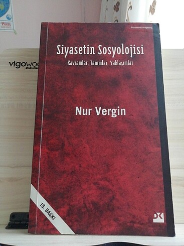 Siyasetin Sosyolojisi Nur Vergin