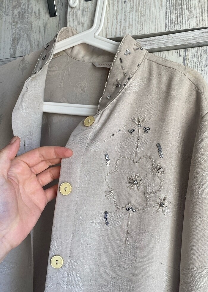 Takım ceket ve etek - Görsel 4