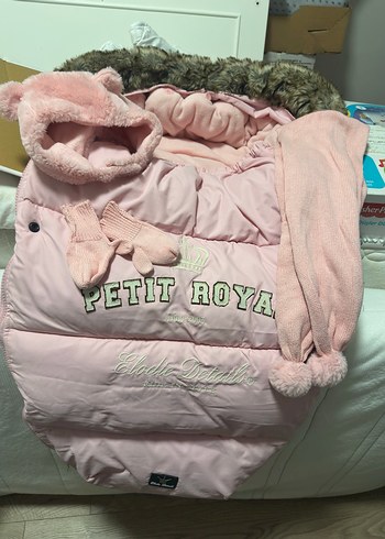 Puset Bebek arabası kış Tulumu - Görsel 7