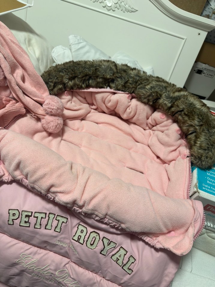 Puset Bebek arabası kış Tulumu - Görsel 4