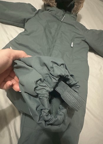 Çocuk Kürklü Kar Tulumu - Görsel 4